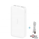 پاوربانک-شیائومی-مدل-Redmi-PB200LZM-ظرفیت-20000-میلی-آمپر-ساعت