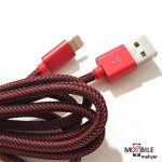 کابل-تبدیل-USB-به-لایتنینگ-امی-مدل-MY-448-طول-2-متر-قرمز