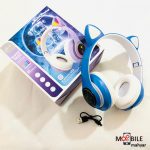 هدفون-بلوتوث-گربه-ای-مدل-DR-11-آبی