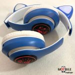 هدفون-بلوتوثی-گربه-ای-مدل-DR-11-آبی..