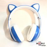 هدفون-بلوتوثی-گوش-گربه-ای-مدل-DR-11-آبی