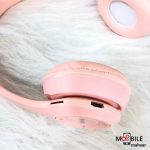 هدفون-بلوتوث-گربه-ای-Y47-صورتی