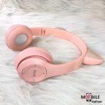 هدفون-بلوتوث-گربه-ای-مدل-Y47-صورتی.