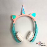 هدفون-گربه-ای-تک-شاخ-مدل-CXT-8M-صورتی.
