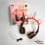 هدفون-گربه-ای-تک-شاخ-مدل-CXT-8M-نارنجی