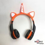 هدفون-گربه-ای-تک-شاخ-مدل-CXT-8M-نارنجی-مشکی
