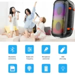 Double-4-Inch-25W-Jqs4401-RGB-Portable-Wireless-Bluetooth-Speaker-7
